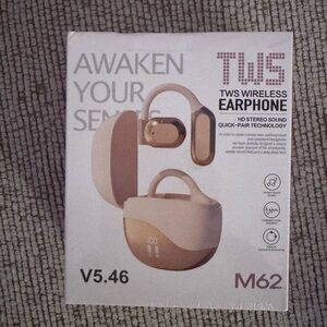 TWS Wireless Earphones in Tan
